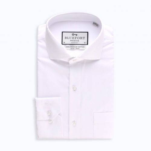 White dobby - twill shirt