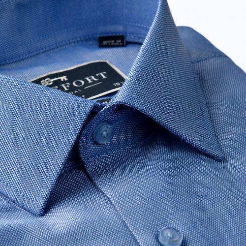 Blue Pinpoint Shirt – Short Sleeved