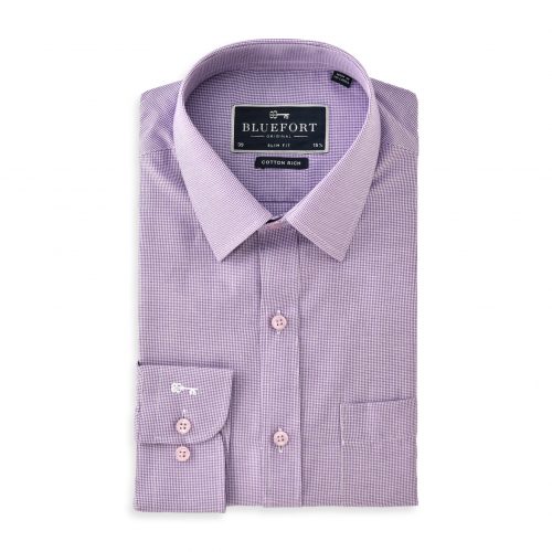 Purple Puppytooth Shirt