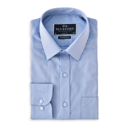 Light Blue Pinstripe Shirt