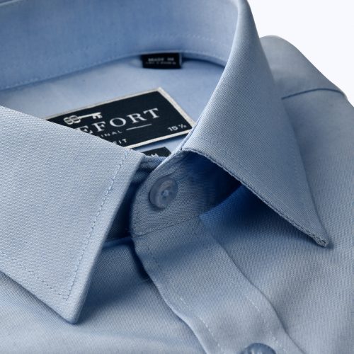 Blue Pinpoint Shirt